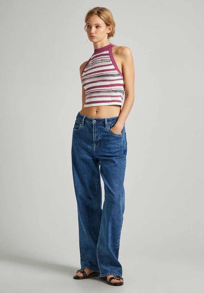 Pepe Jeans Trui donkerroze