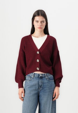 JDYJUSTY  - Cardigan - cabernet