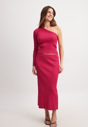 ONE SHOULDER - Pulover - pink