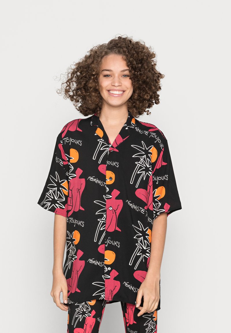 On Vacation TOUJOURS SHIRT - Blusa - black