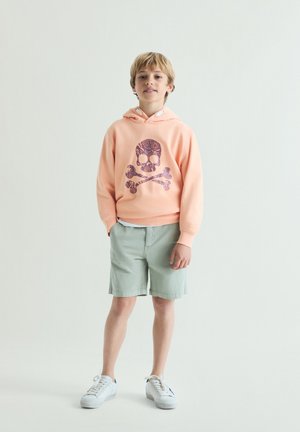 Scalpers, MARINE SKULL  - Hoodie - peach