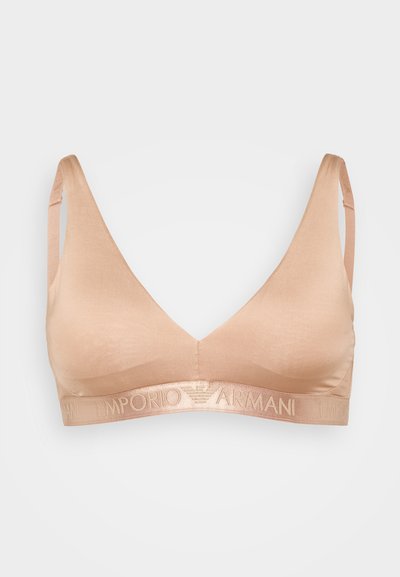 Emporio Armani REMOVABLE PADS BRALETTE - Τριγωνικό σουτιέν - nocciola hazelnut