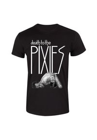Henry Tiger DEATH TO THE PIXIES - Print T-shirt - black