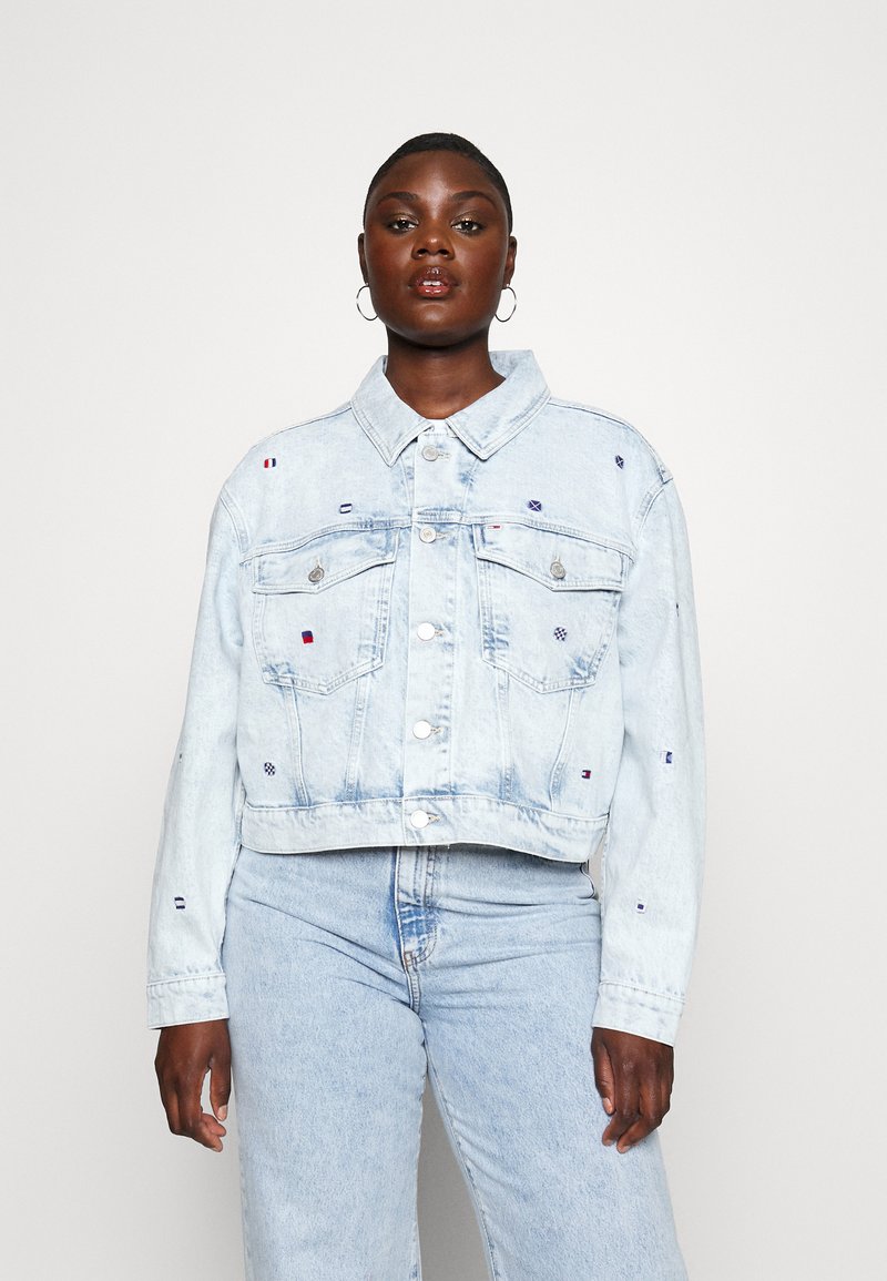 Tommy Jeans Curve CLAIRE JACKET Denim jacket denim light/lightblue