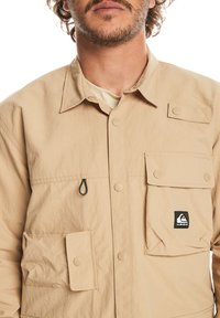 Quiksilver OPEN RAPIDS LS - T-shirt de sport - khaki