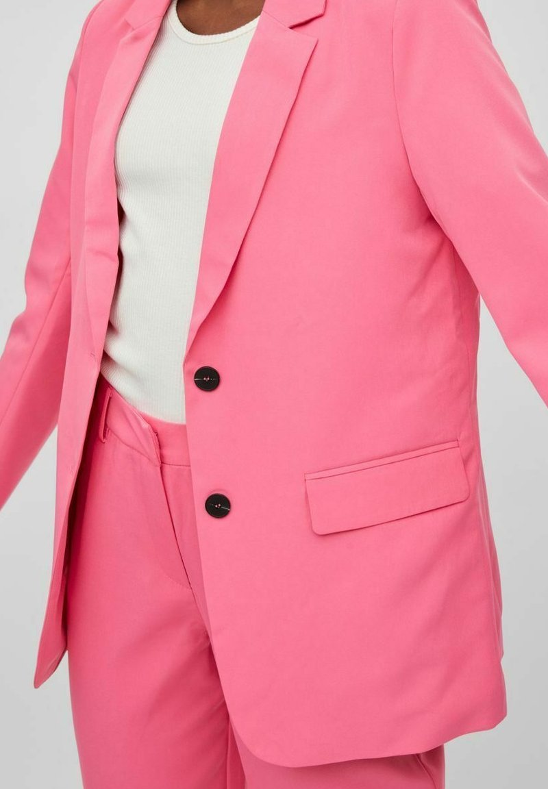 VILA LOOSE FIT - Short coat - fandango pink/pink - Zalando.de