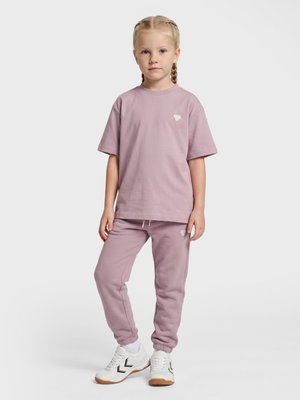 Hummel, LOOSE - T-shirts basic - sea fog