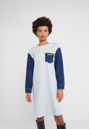CREW NECK DRESS - Vapaa-ajan mekko - indigo