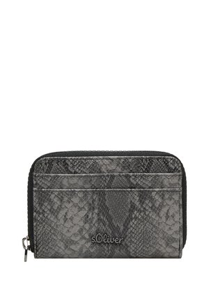 IN REPTILIEN - OPTIK - Portemonnee - grau meliert