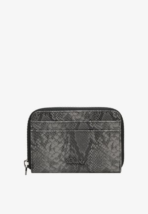 s.Oliver IN REPTILIEN - OPTIK - Geldbörse - grau meliert