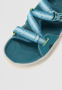 HOKA INFINI HIKE - Sandali da trekking - blue twilight/pea green
