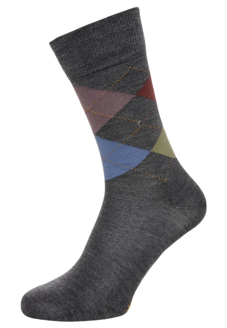 Burlington Edinburgh - Calcetines - anthracite melange