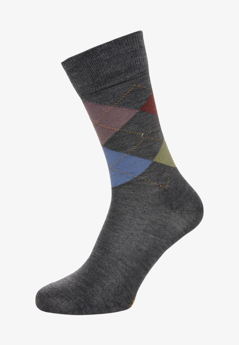Burlington Edinburgh - Calcetines - anthracite melange
