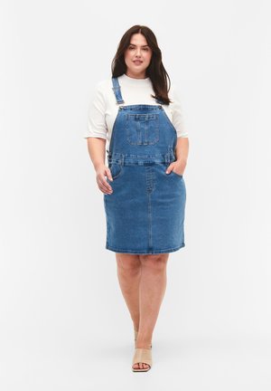 Denim dress - blue denim