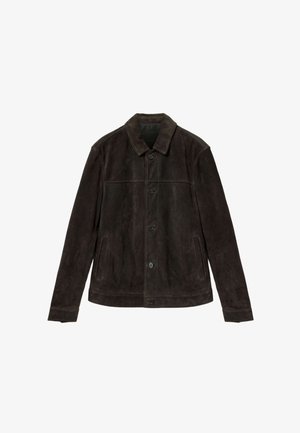 AllSaints, NATES - Giacca di pelle - tanner black