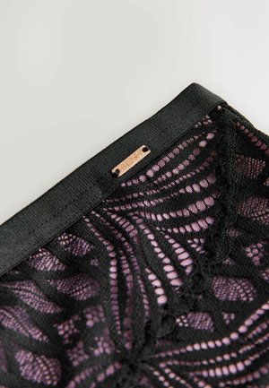 Lipsy HIGH RISE FIT - GEO - Trumpikės - black