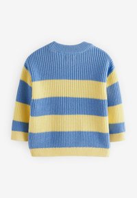 Next CREW NECK - Neule - yellow blue stripe