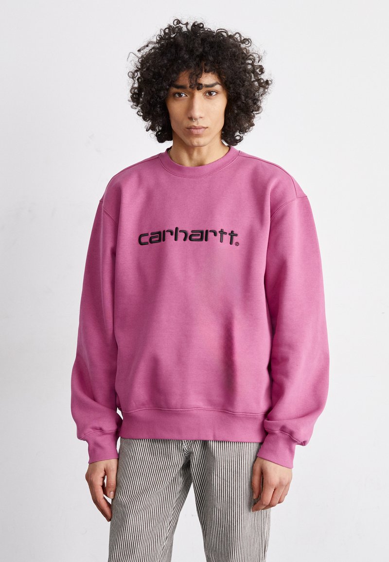 Carhartt WIP Felpa - magenta/black