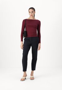 ONLY ONLLIVE LOVE  - Majica z dolgimi rokavi - burgundy