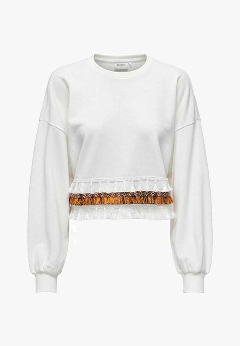 ONLY ONLFILIPPA ONLY - Sweatshirt - white