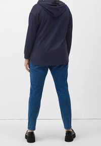 Triangle Jersey con capucha - dark blue