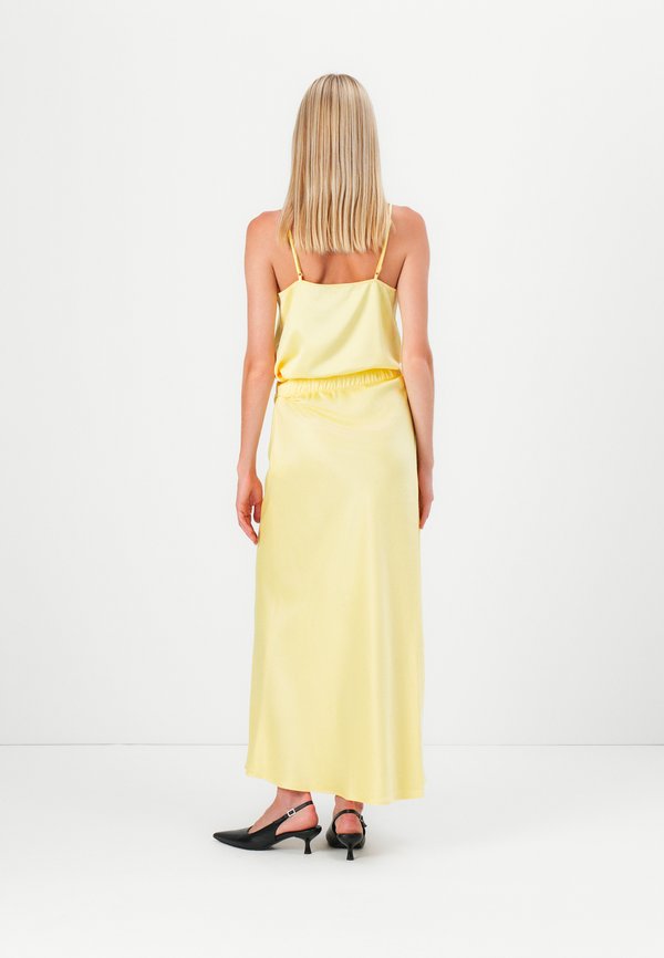 VMMERLE ANKLE SKIRT - Maxi skirt - pale banana2