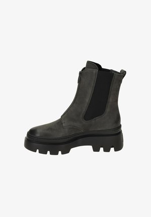 Paul Green BEQUEME - Platform ankle boots - iron