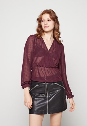 ONLY ONLCAMMI - Μπλούζα με μακριά μανίκια - winetasting