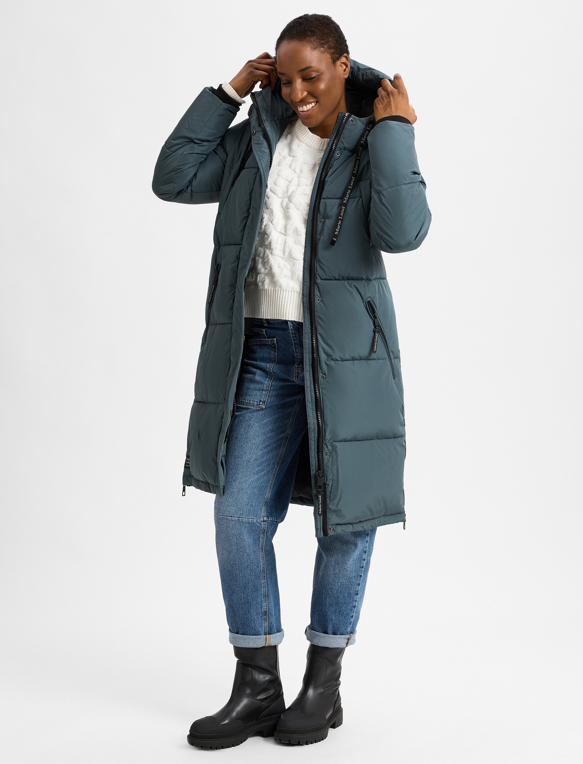 Daunenmantel Tommy Hilfiger Daunenjacke Damen Mantel