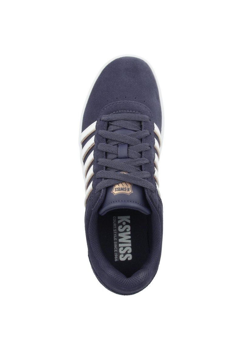 Damen Sneaker low | K-SWISS COURT CHESWICK SP SDE Sneaker low graystone-rose gold-white/blau - NT38891 Damen Sneaker low | K-SWISS COURT CHESWICK SP SDE Sneaker low graystone-rose gold-white/blau - NT38891