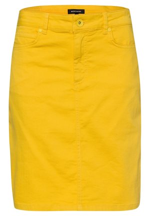 Jupe en jean - yellow