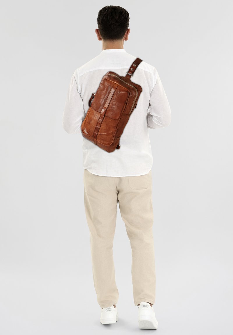 Campomaggi Borsa a tracolla - cognac