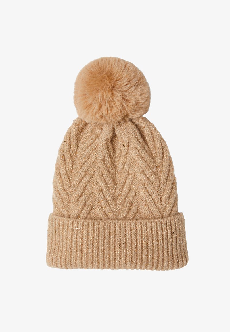 Damart À POMPON - Muts - Beige heather