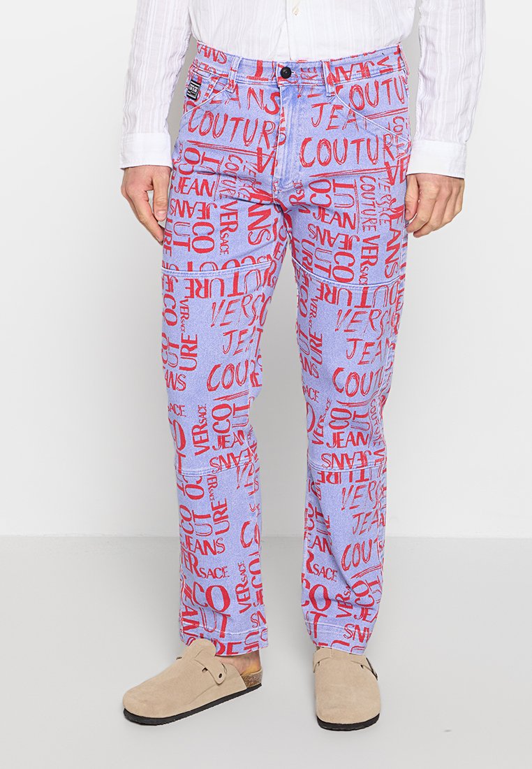 Versace Jeans Couture Straight leg jeans lichtblauw