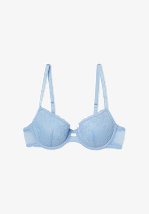 Etam, AMAZONE - Underwired bra - light blue