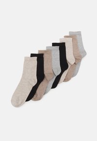 Anna Field 8 PACK - Nogavice - black/grey