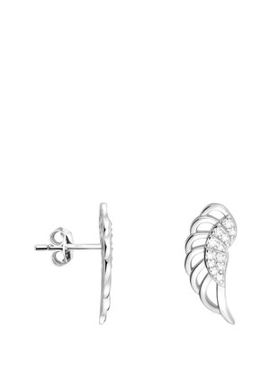 WING - Øreringe - silver coloured