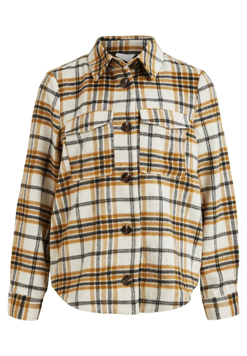 VILA Fleece jacket - beige