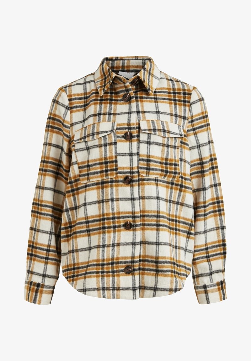 VILA Fleece jacket - beige