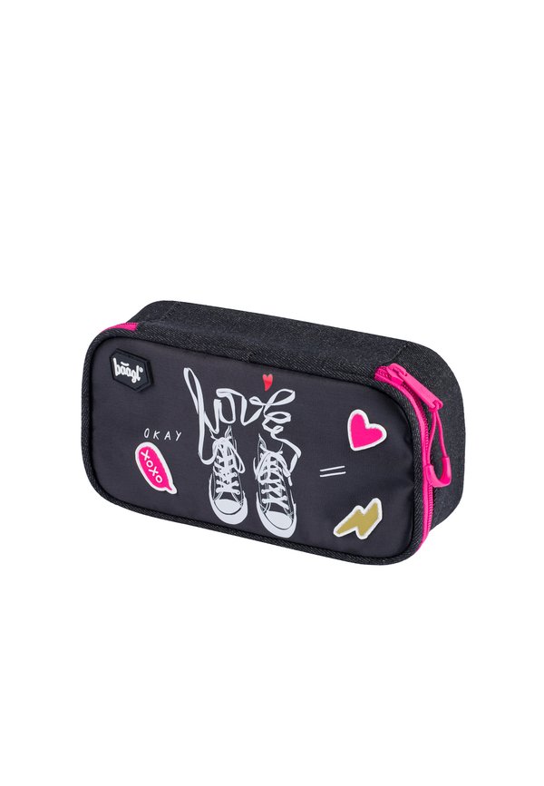 SET 3TLG – Schulranzen – schwarz