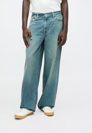 LAGOON - Jean baggy - blue denim