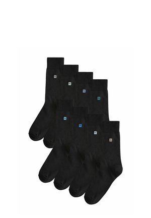 EMBROIDERED LASTING FRESH - PACK 8 - Sukat - blue/grey logo