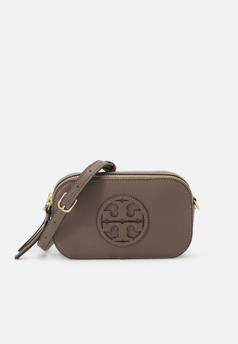 Tory Burch MILLER MINI CROSSBODY Schoudertas clam shell/beige