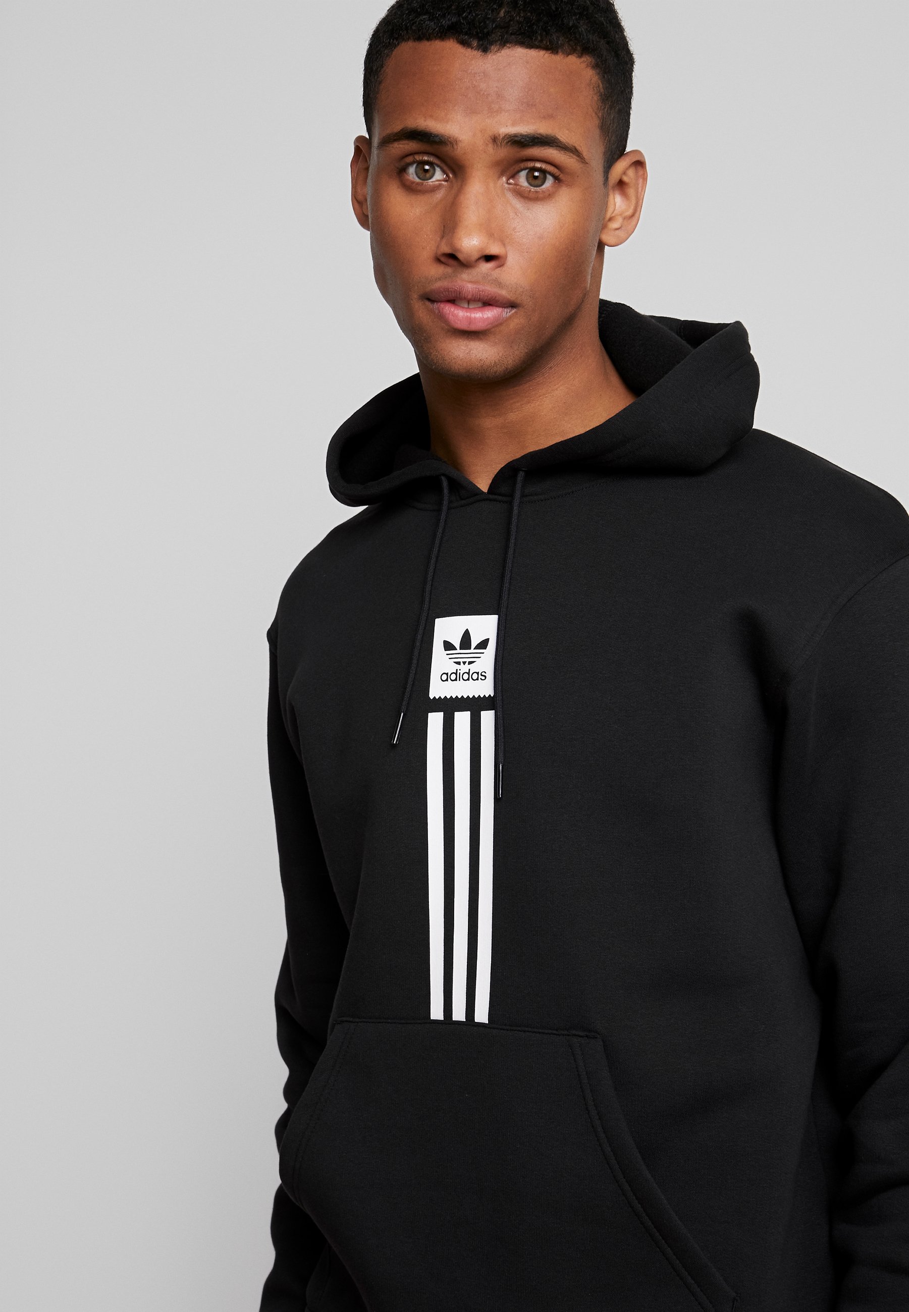adidas solid pillar hoodie