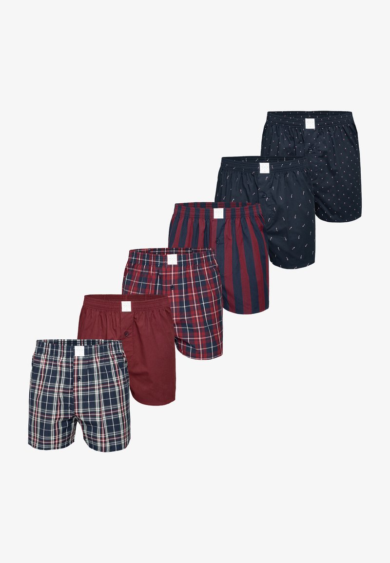 MG-1 6-PACK CLASSIC - Boxer - red blue olive
