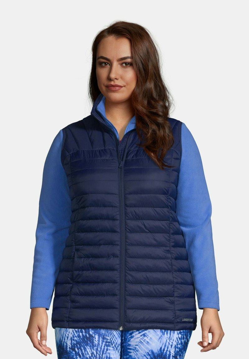 LANDS' END Weste deep sea navy/blau Zalando.de