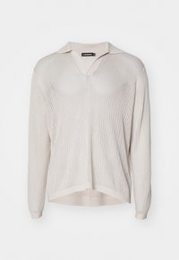 TONI OPEN COLLAR - Džemper - moonbeam