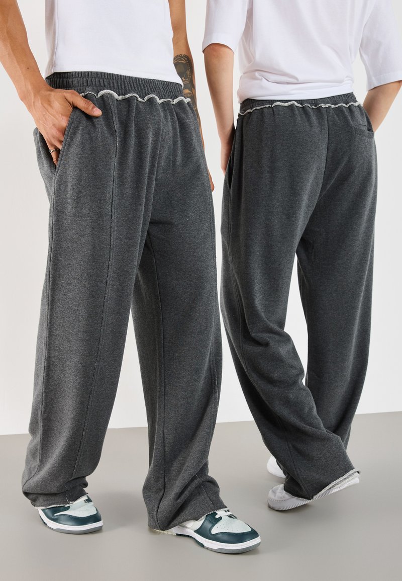 YOURTURN UNISEX - Donji dijelovi trenirke - mottled dark grey