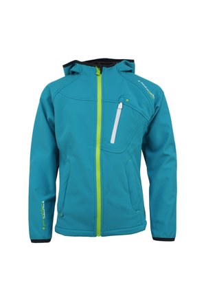Veste softshell - turquoise