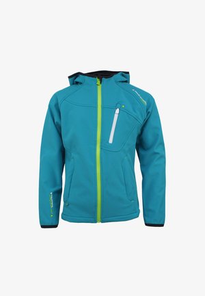 Peak Mountain Veste softshell - turquoise